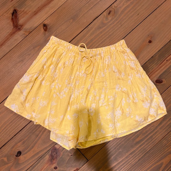 Sabo Skirt yellow floral matching set, size small - Picture 6 of 7